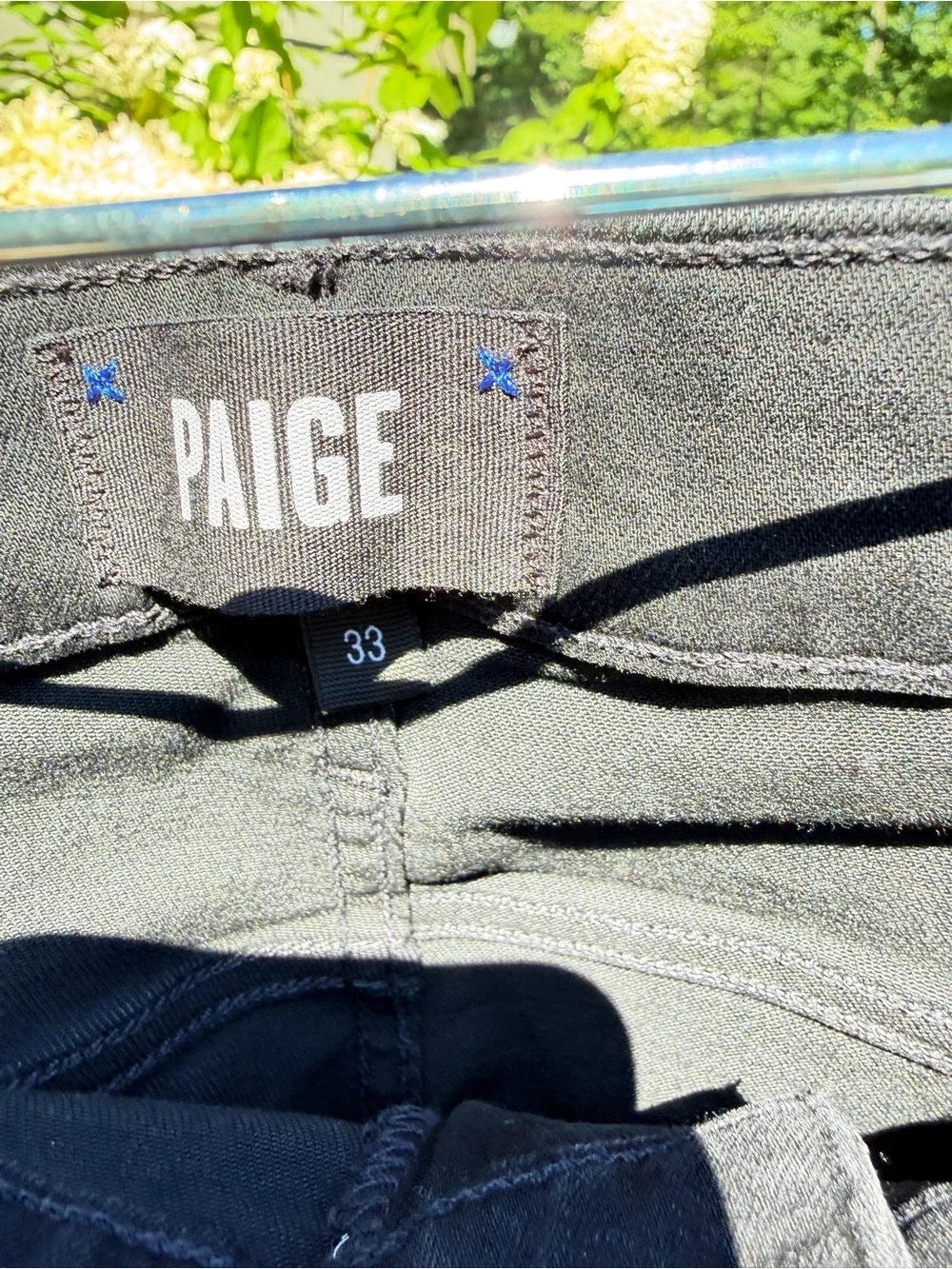 PAIGE  Skinny Jeans - Charcoal